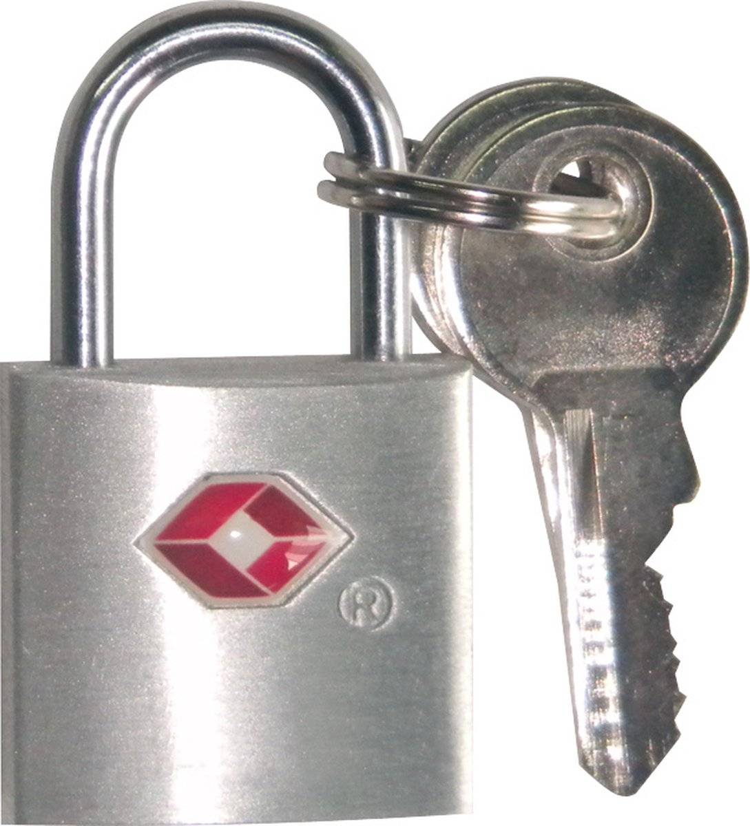 Travelsafe - tsa hangslot - grijs 87123180216168712318021616-0