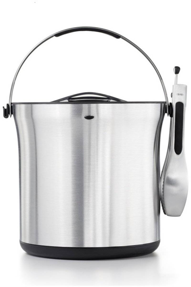 Oxo - ijsemmer - steel - met tang 07198120507370719812050737-0