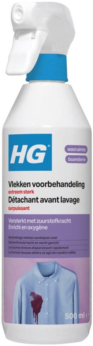 Hg vlekken voorbehandeling extra sterk 500ml 87115772165808711577216580-0