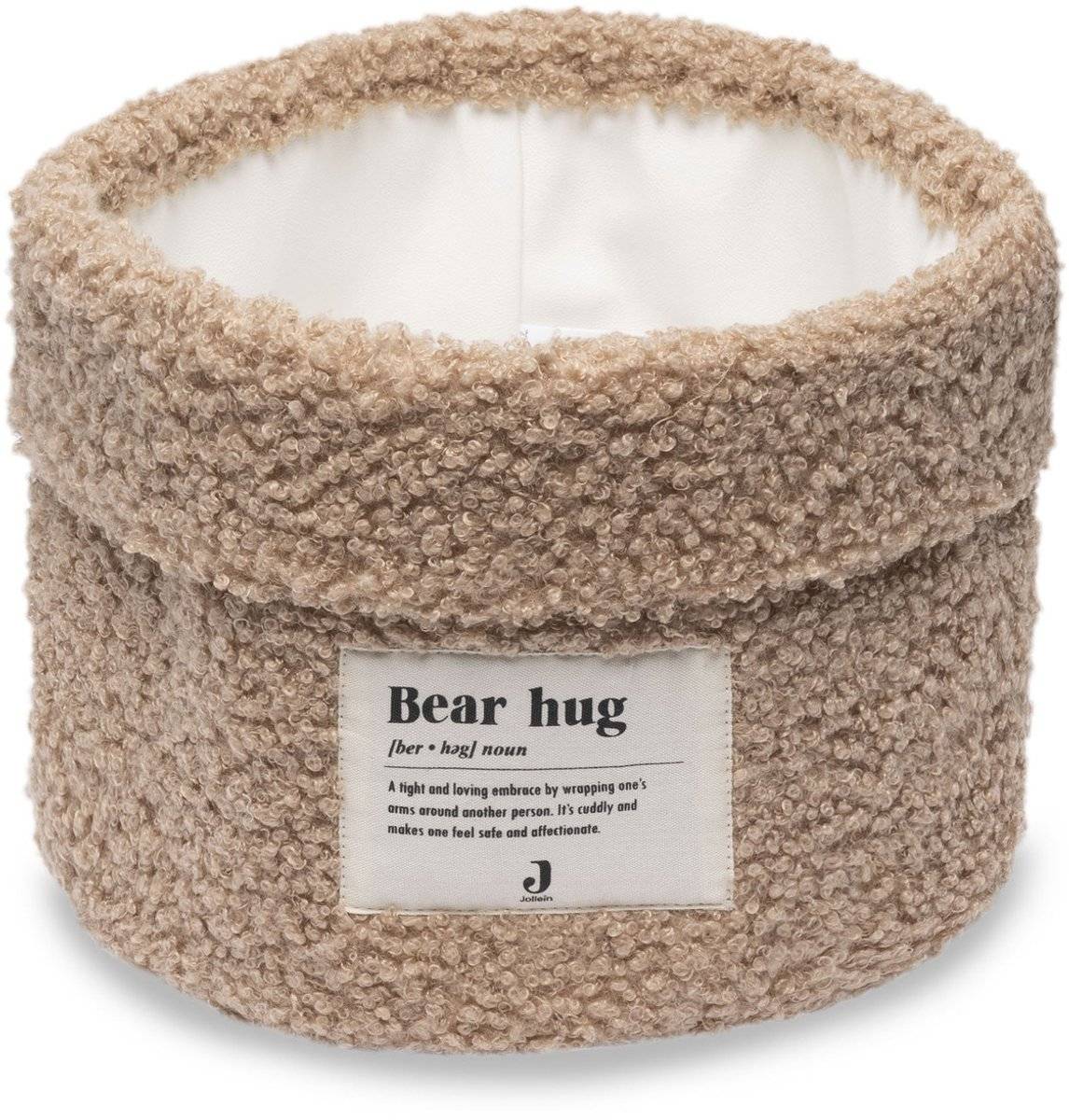 Jollein commodemandje 14x18cm boucle biscuit 87173293737548717329373754-0