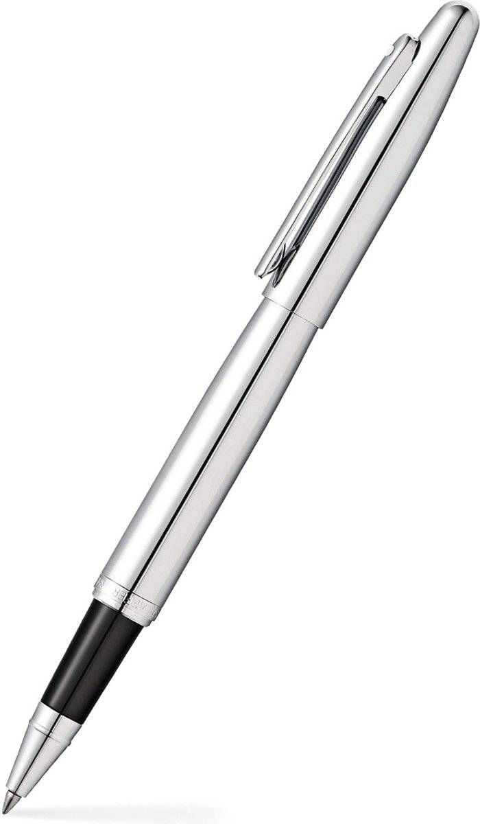 Sheaffer rollerball vfm - e9421 - polished chrome chrome plated - sf-e1942151 00740401145460074040114546-0