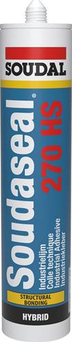 Soudal soudaseal 270hs | ms polymer lijmkit | 290 ml | wit - 110207 54111830682615411183068261-0