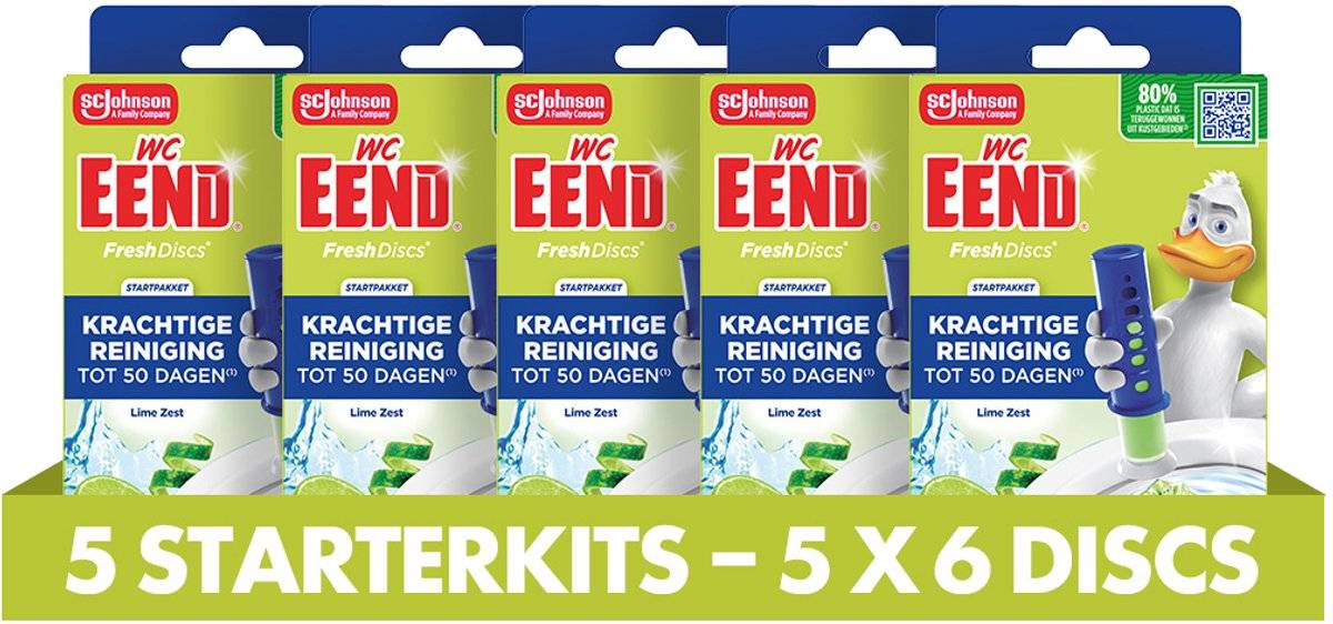 Wc-eend fresh discs houder lime zest 50002043401435000204340143-0
