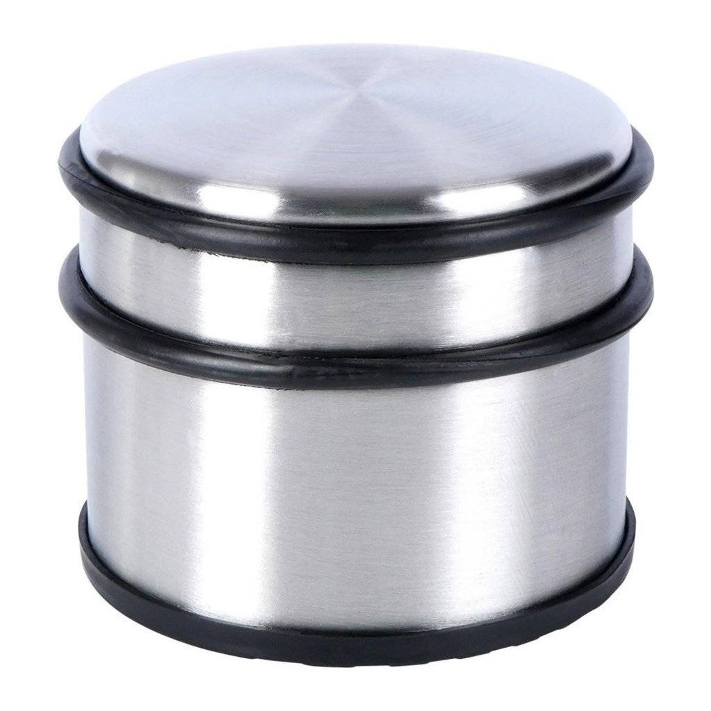 Excellent Houseware Deurstopper 9x7.5 cm RVS-0
