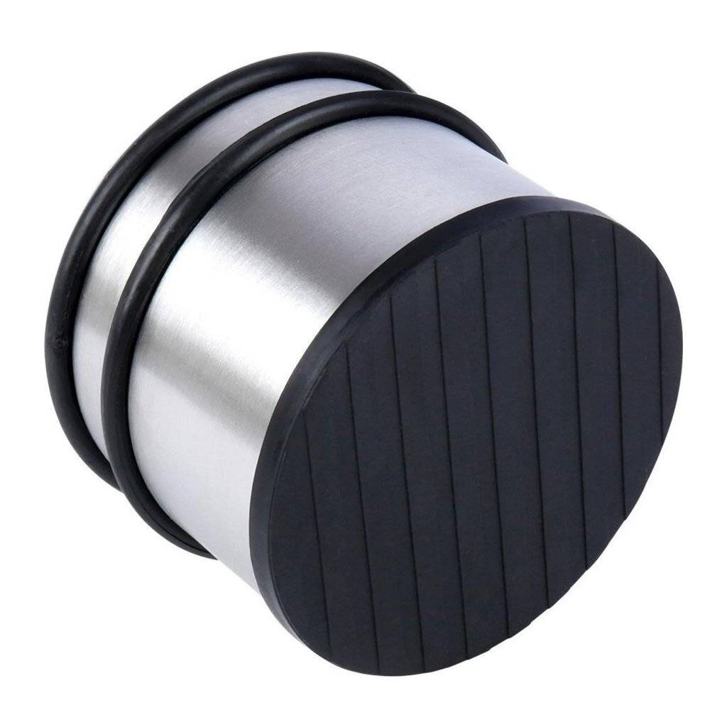 Excellent Houseware Deurstopper 9x7.5 cm RVS-1