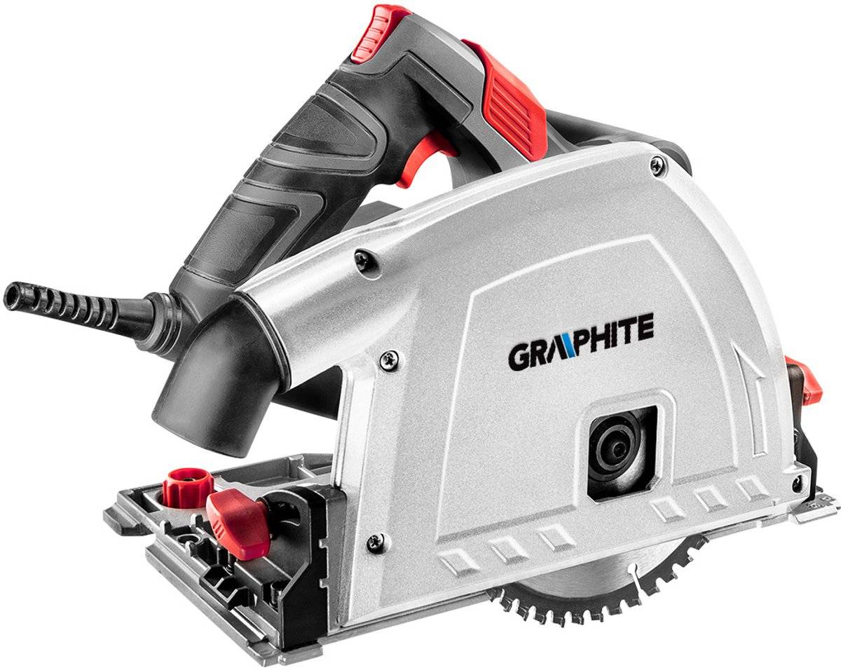 Graphite invalzaag cirkelzaag machine 1200 watt - 59020620441125902062044112-0