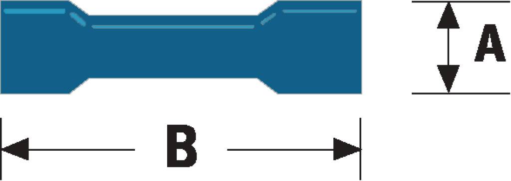 Valueline St-131 Kabelschoen Blauw 100Stuks-0