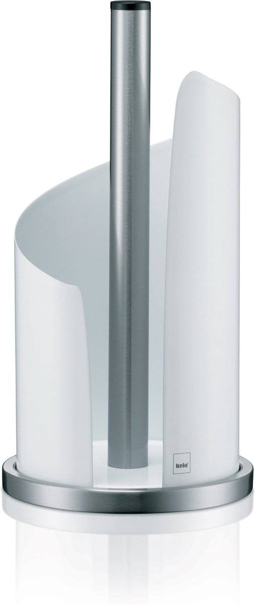 Kela keukenrolhouder wit - | stella 40254571120104025457112010-0