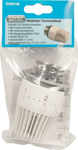 Cornat radiatorknop thermostatisch - tec591100 40353000209284035300020928-1