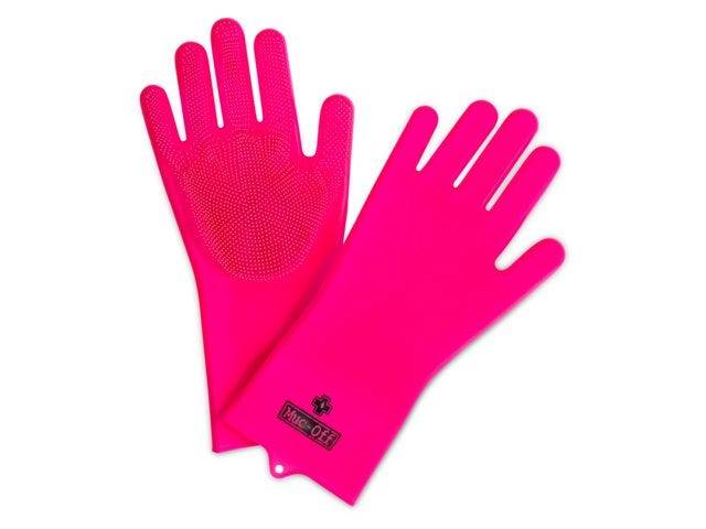 Muc-off schrobhandschoen pink 50378352093965037835209396-1