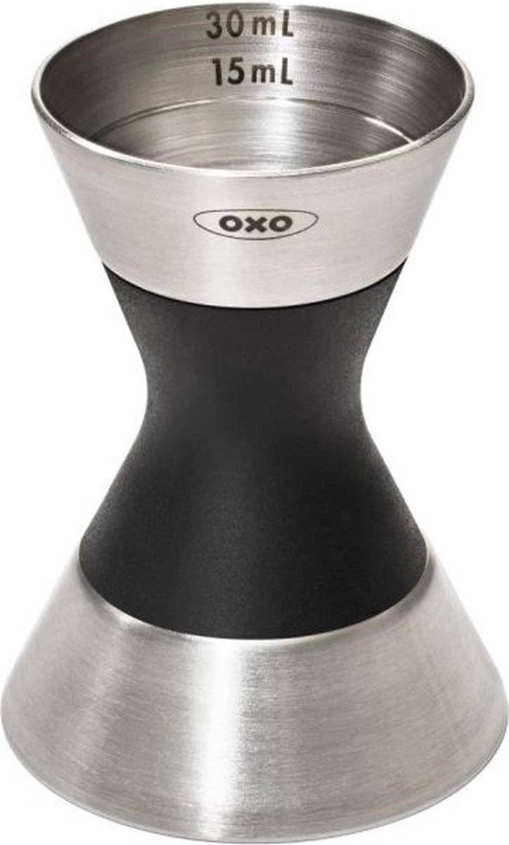 Oxo - jigger - steel - tweezijdig 08400977808700840097780870-0