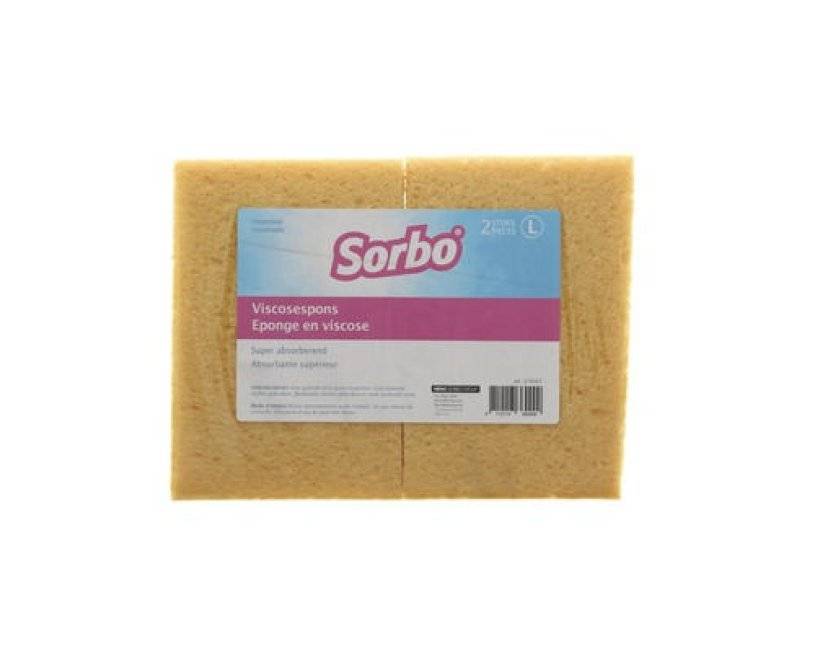 Sorbo spons viscose large duo-pack 87121133699998712113369999-0