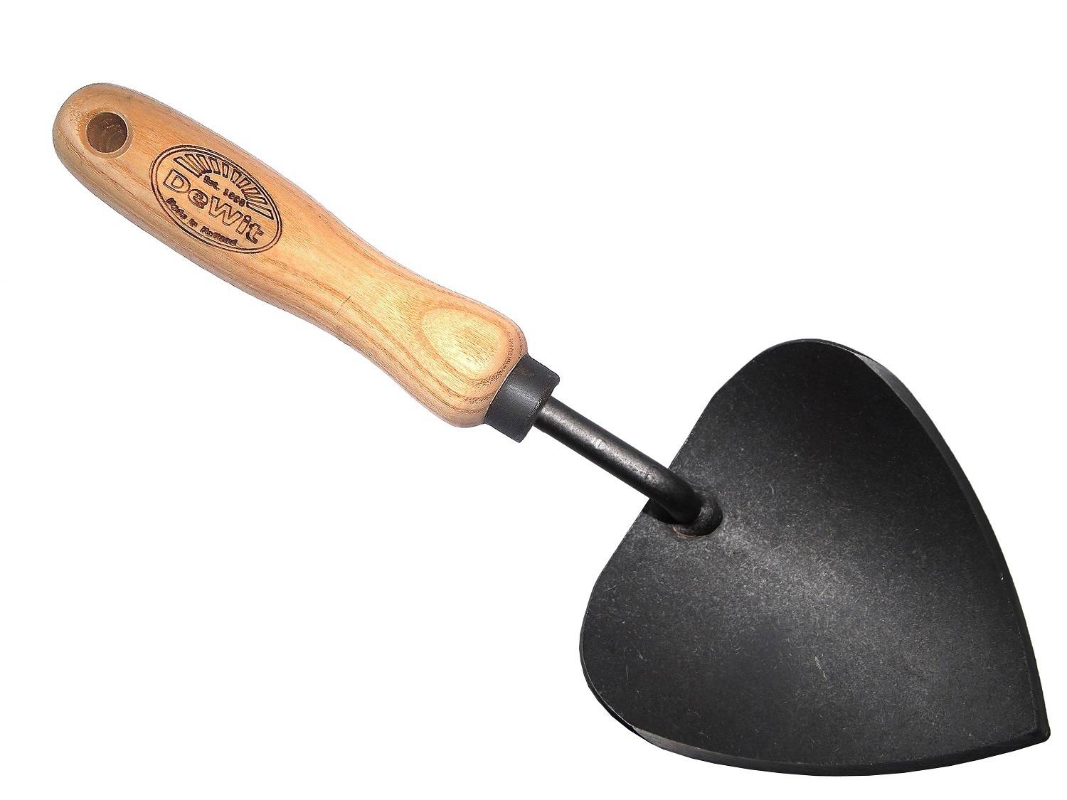 De wit producten potgrondschepje basic essen handvat 140mm dewit 87149360304908714936030490-0