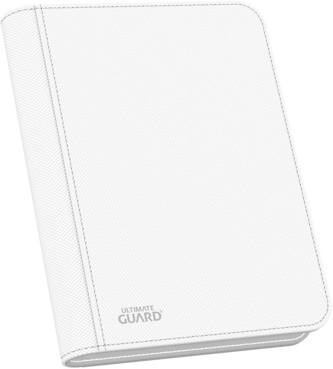 Ultimate guard zipfolio 160 8-pocket xenoskin - white 42602500772454260250077245-0