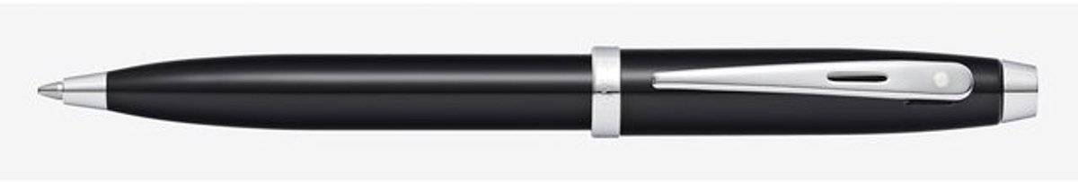 Sheaffer balpen 100 - e9338 - glossy black lacquer 00740400059120074040005912-0