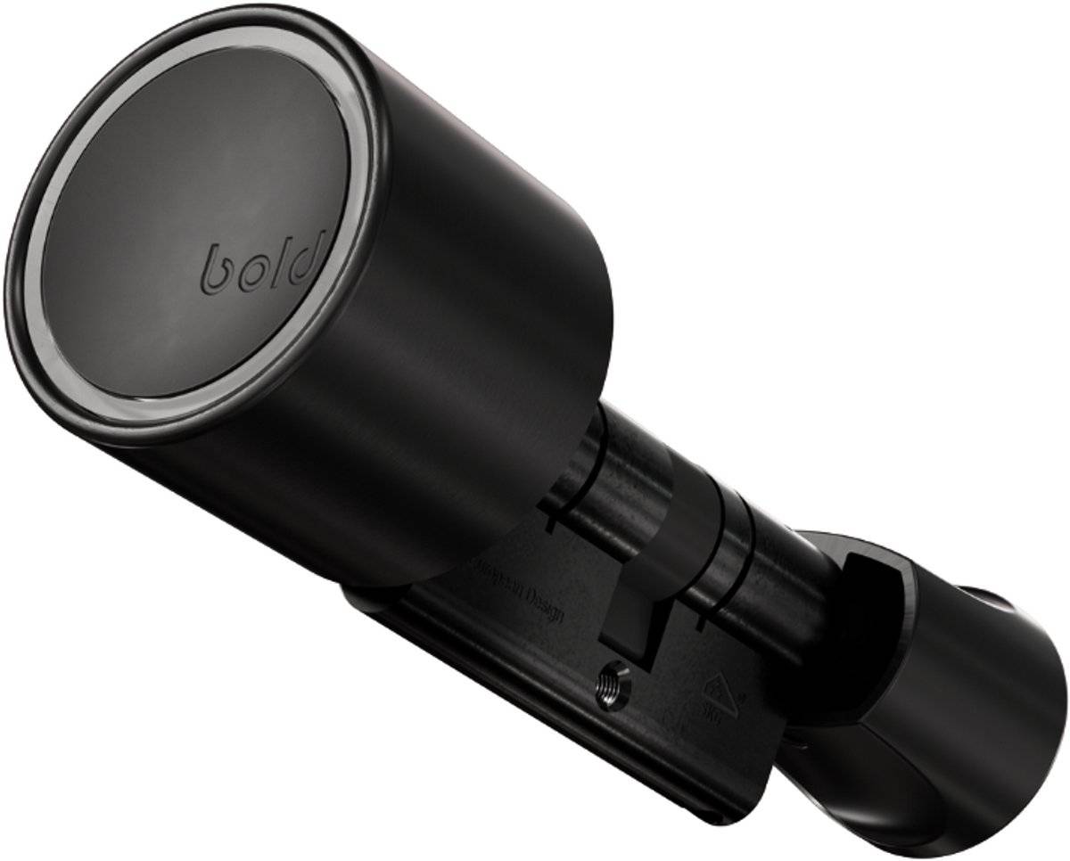 Bold security technology bv bold cilinder - bold elite - sx-33 - slim deurslot - rvs - zwart-0