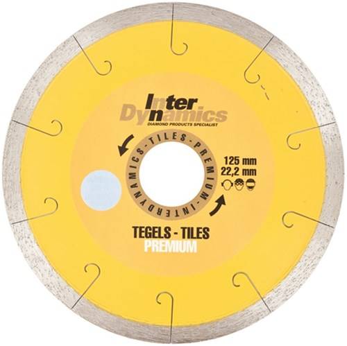 Interdynamics inter dynamics diamantzaag tegels premium 200x22,2mm - 334200 87171544506518717154450651-0