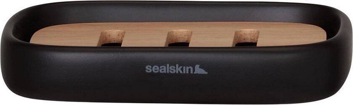 Sealskin - mind - zeepbakje - zeephouder - zwart 87205530008848720553000884-0