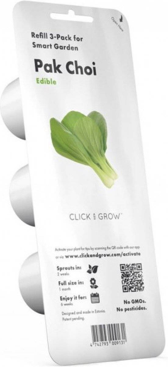 Allocacoc click and grow smart garden - chinese cabbage 47427930091314742793009131-0