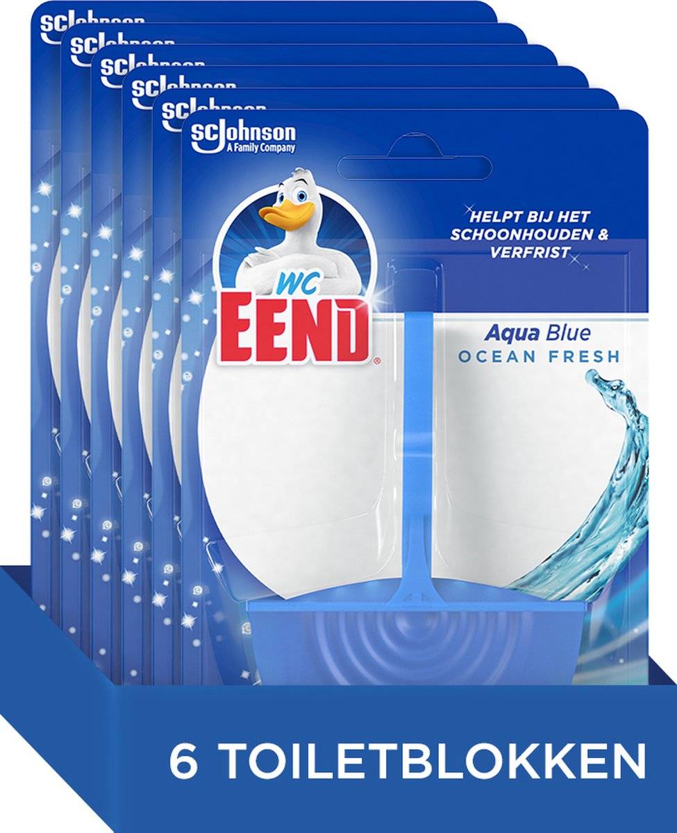 Wc-eend toiletblok aqua blue ocean fresh 50002043553075000204355307-0