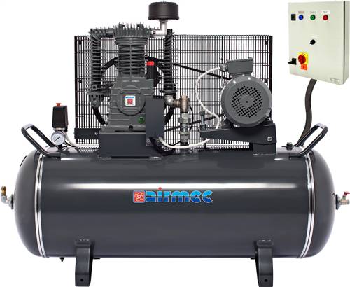 Airmec compressor cft307+sd 7.5pk 400v 300ltr 15bar 87192143904028719214390402-0