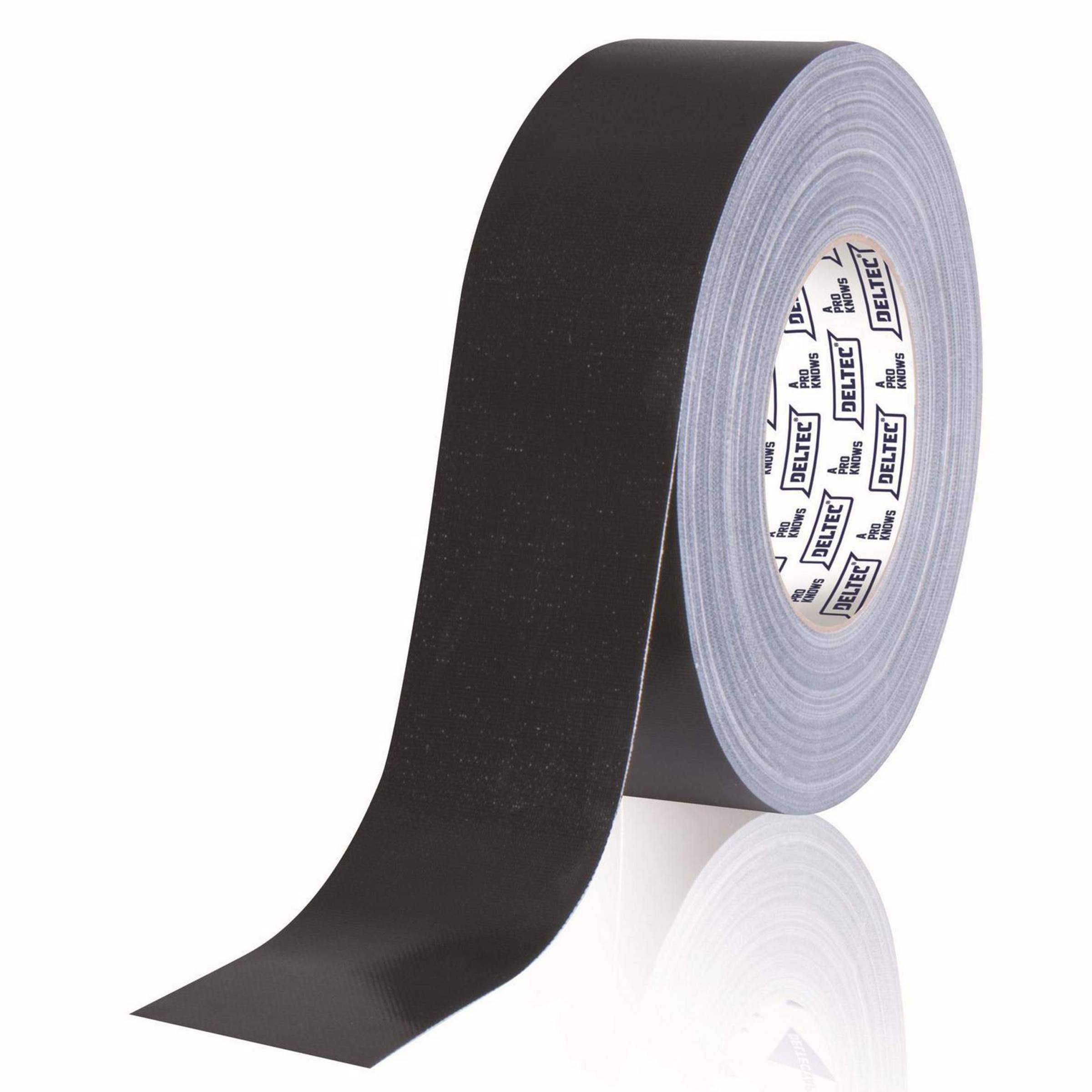 Deltec Gaffer Tape Zwart 46 mm x 50 m-0