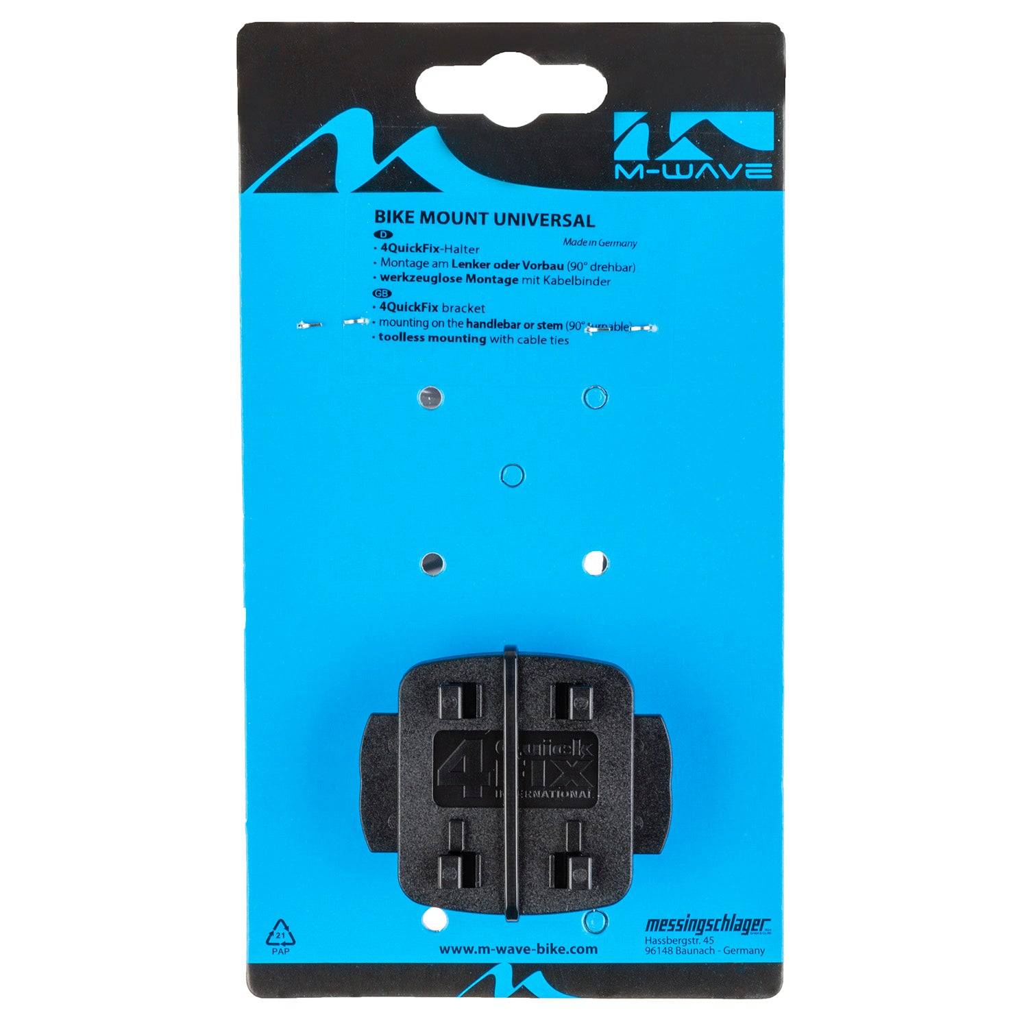 Messingschlager m-wave quick fix houder 40004440514664000444051466-1