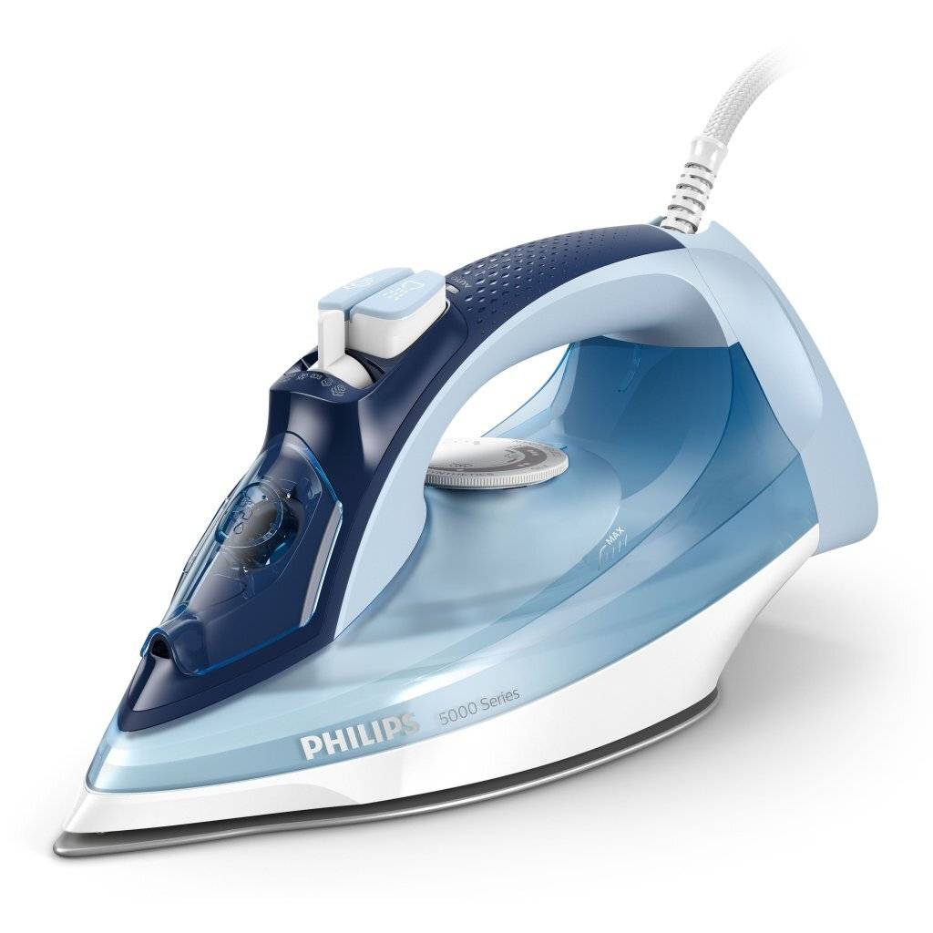 Philips DST5030/20 Stoomstrijkijzer Blauw-0