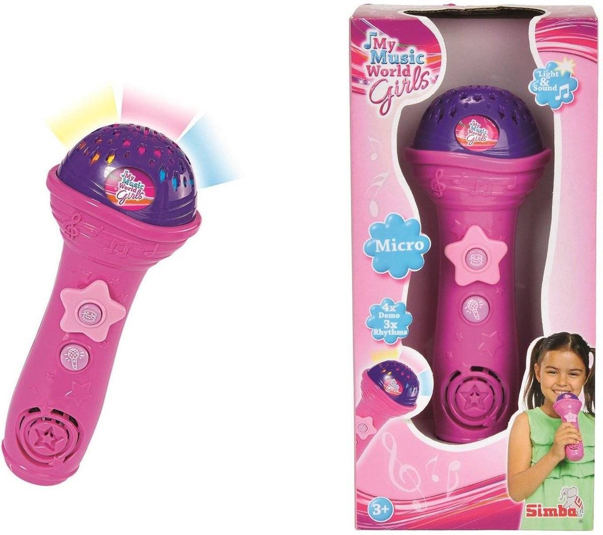 Simba my music world pink microphone 40065926146454006592614645-0