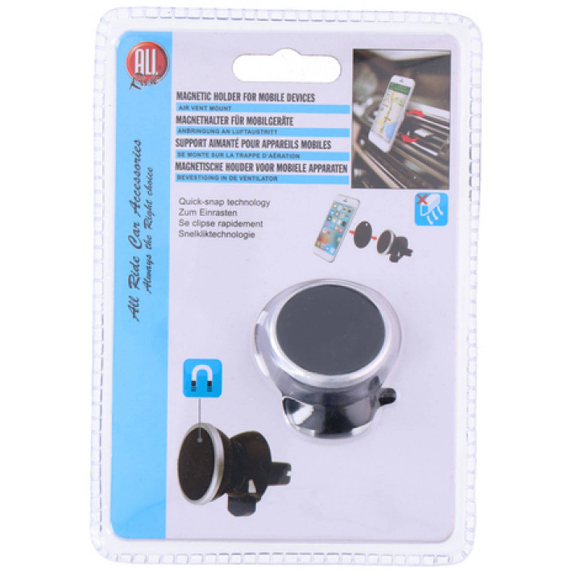 All ride telefoonhouder magnetisch, bevestig in de ventilator 87112520304258711252030425-1