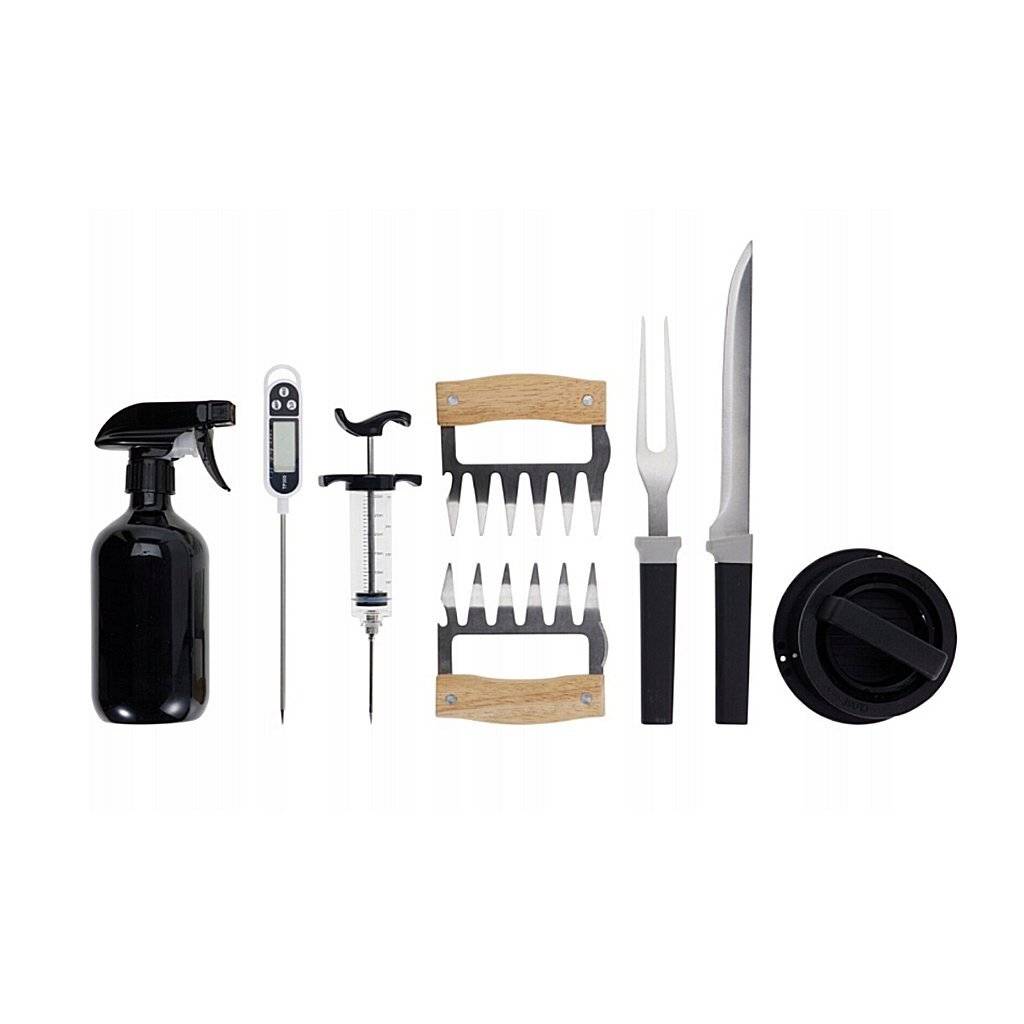 BBQ Gereedschap Set 8-delig-0