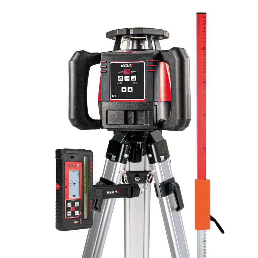 Levelfix bouwlaser 860h rood set 87124230162558712423016255-0