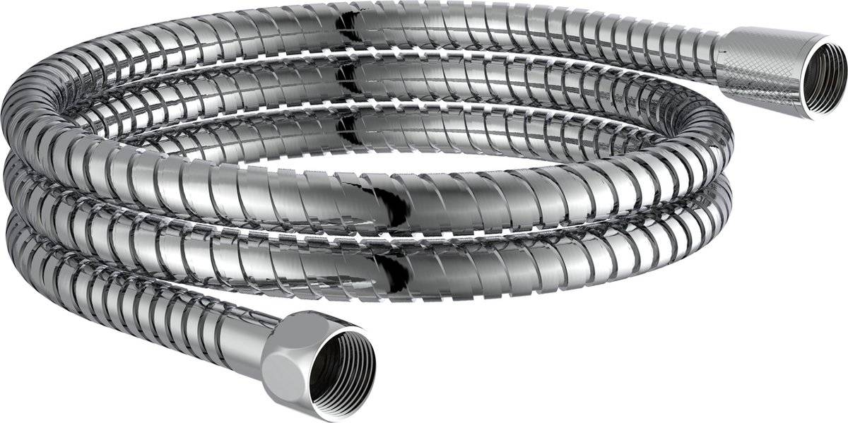 Schütte rino 150 doucheslang - rvs - 150 cm - chroom 40084316345174008431634517-0