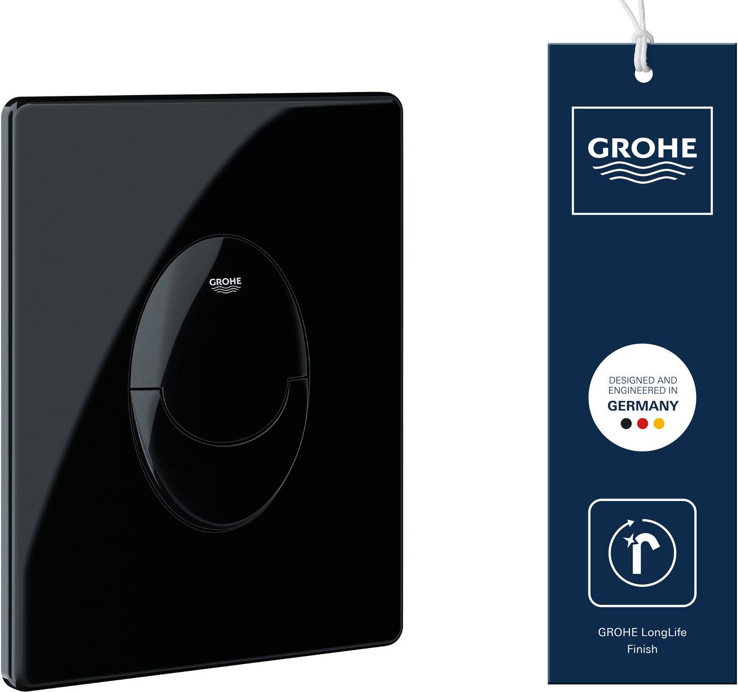 Grohe start bedieningsplaat - glossy black 40051767378934005176737893-0