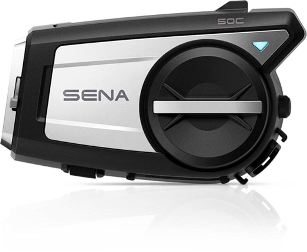 Sena 50c with camera harman kardon motor communicatie bluetooth en mesh intercom single-pack-0