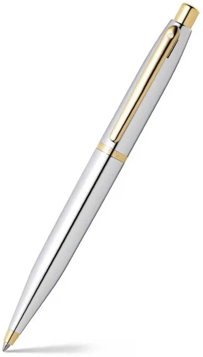 Sheaffer balpen vfm - e9422 - polished chrome gold plated 00740401432250074040143225-0