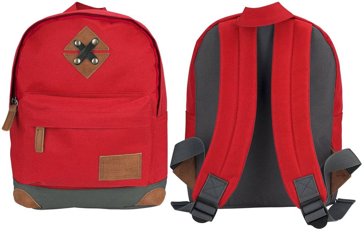 Abbey camp abbey rugzak - small - rood grijs 87164042862008716404286200-0