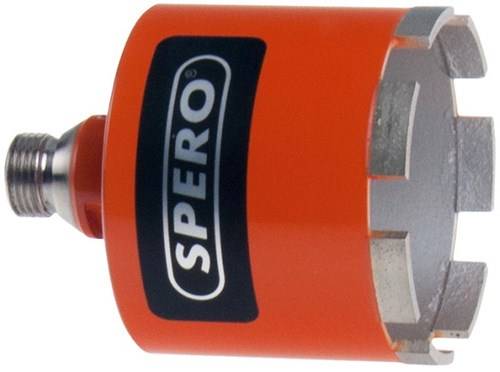 Spero 82mm diamant dozenboor 6 segmenten nat - s292082 87207010216008720701021600-0