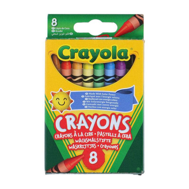 Crayola waskrijtjes - 8st. 00716620000800071662000080-0