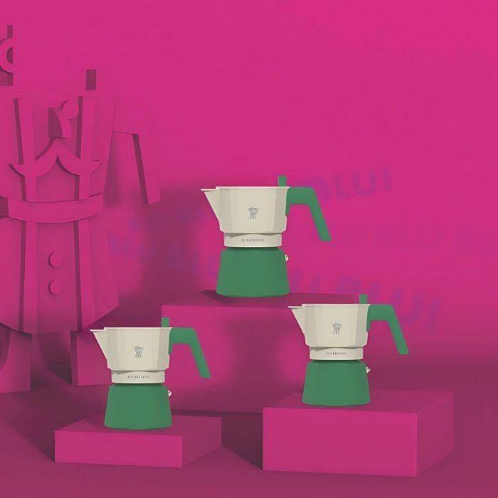 Pezzetti Koffiezetter - FUTUREXPRESS - 6 Kopjes - Groen-3