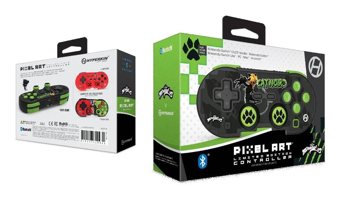 Hyperkin Miraculous Draadloze Controller Cat Noir (M01328-MTCN)-0