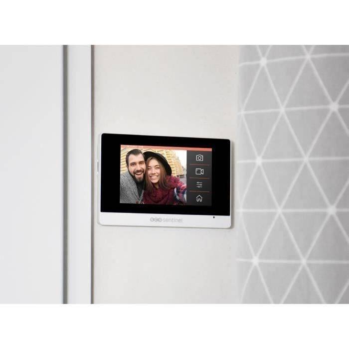 SCS SENTINEL Bedrade Video Intercom - 4,3" Scherm - Wit-2