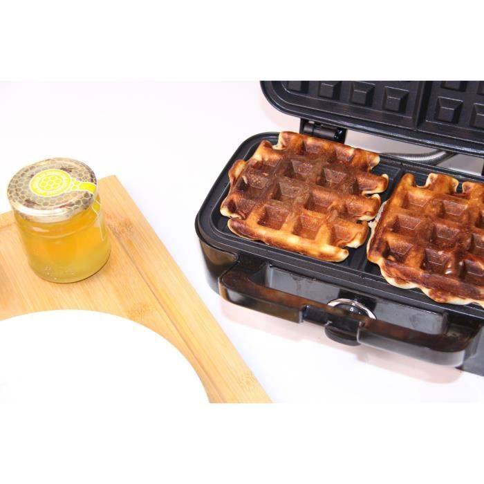 LITTLE BALANCE Wafelmaker - Speed'n Mixt - 1200W - 2 Platen-2