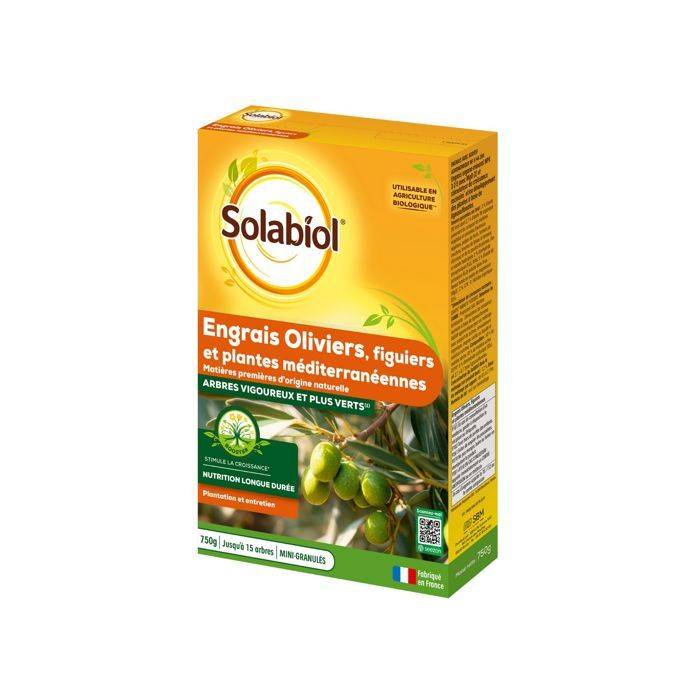 SOLABIOL Mest voor Olijf- en Mediterraanse Planten - 750 g-0