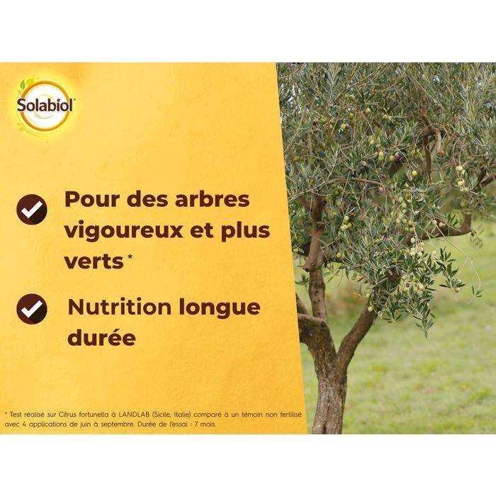 SOLABIOL Mest voor Olijf- en Mediterraanse Planten - 750 g-4