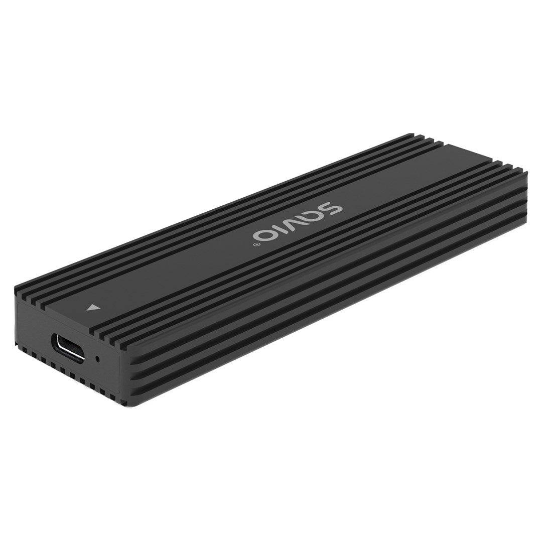 Savio AK-84 M.2 SSD Behuizing Zwart USB 3.1 Gen 2-2