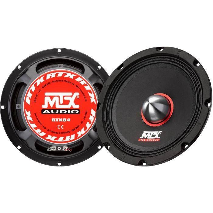 MTX AUDIO RTX84 Mid-Bass Luidspreker Ø20 cm 150W RMS 600W Piek 7dB/2V/1m-0
