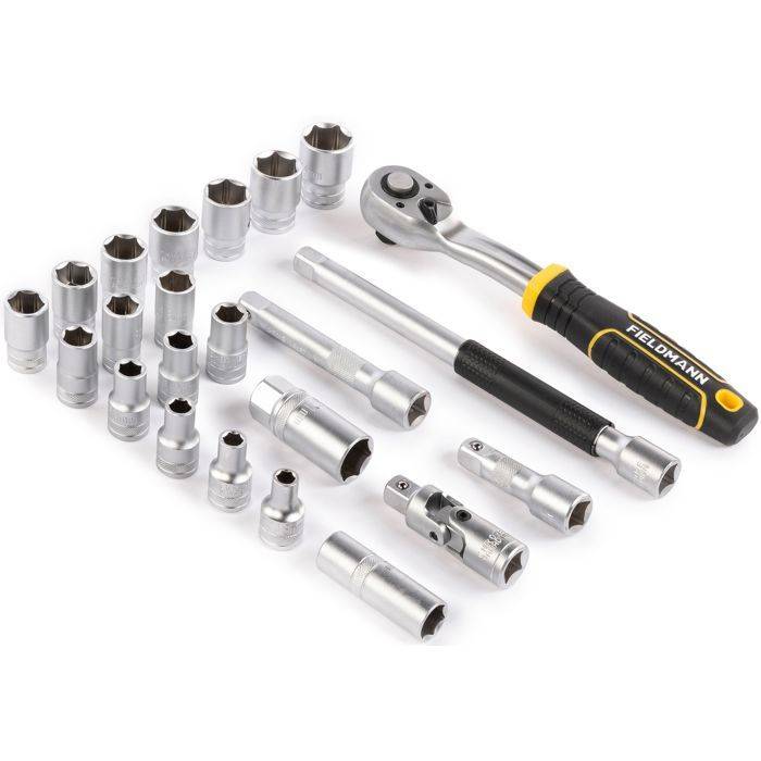Fieldmann Dosing Sleutelset 23-delig - FDG 5022-23R - Inclusief 1/2" Ratelsleutel-1