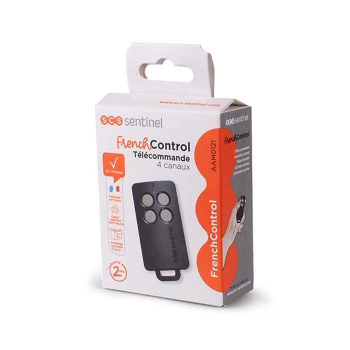 SCS SENTINEL 4-Kanaals Poortafstandsbediening met Rolling Code - 50 m Bereik, AAM0121-3