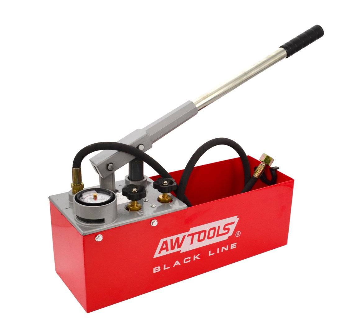 AWTOOLS Handpomp voor Druktesten 12 Liter Capaciteit 190 mm Lengte AW11013605-0